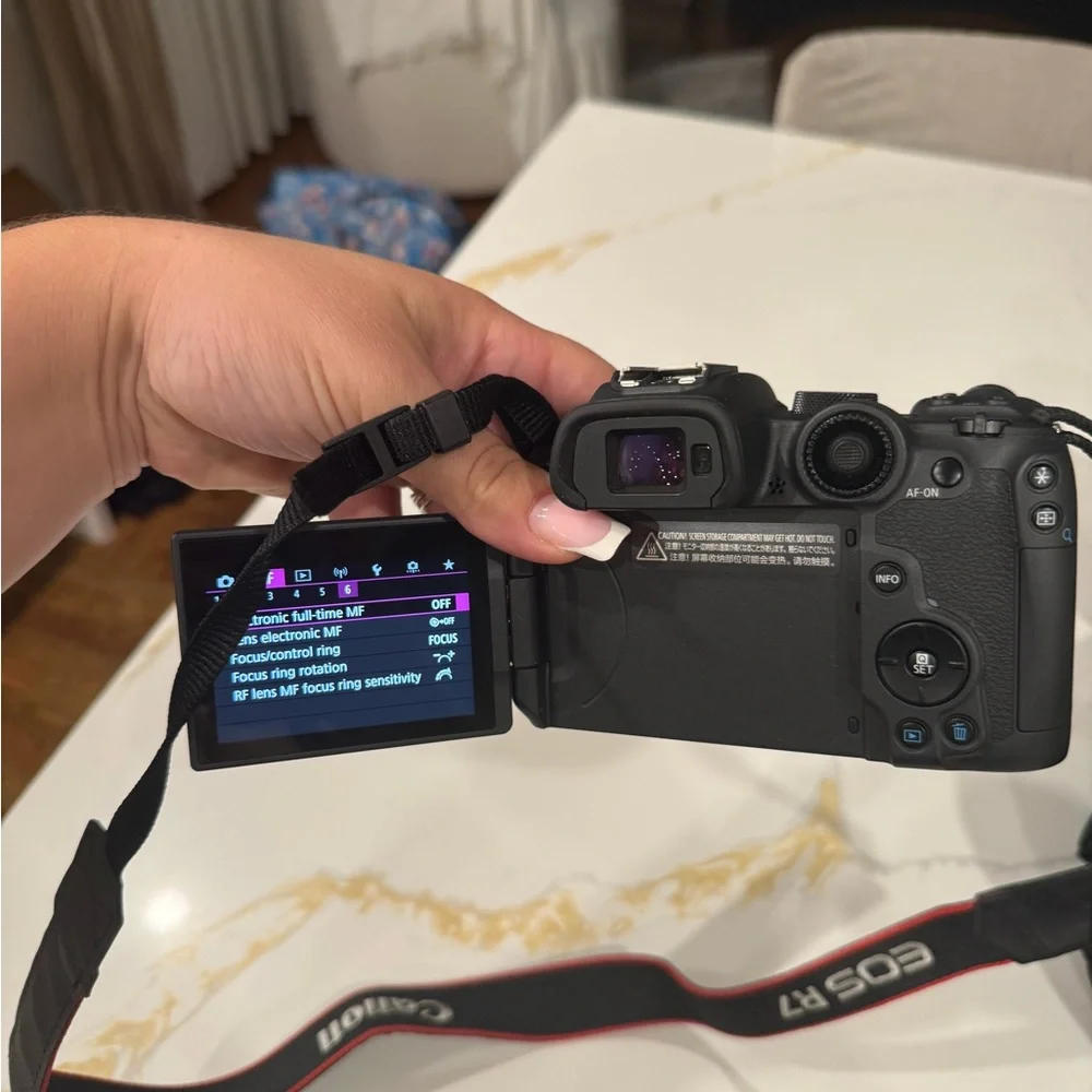 Canon EOS R7 Digital Camera Black